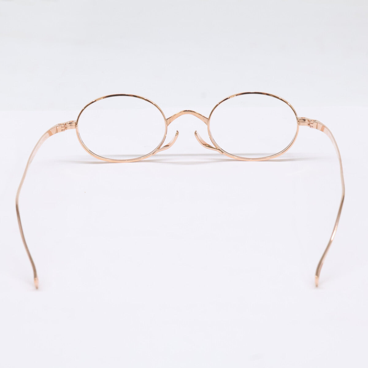 KameManNen KameManNen Like-New KMN9918 RG Lensless Oval-Shape Eyewear Glasses