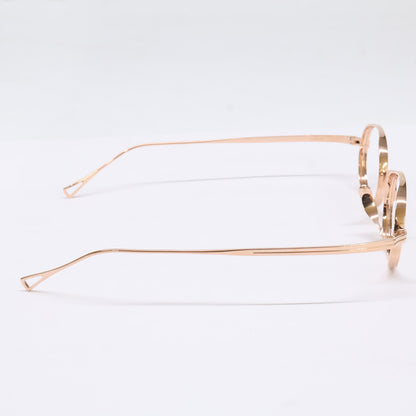 KameManNen KameManNen Like-New KMN9918 RG Lensless Oval-Shape Eyewear Glasses