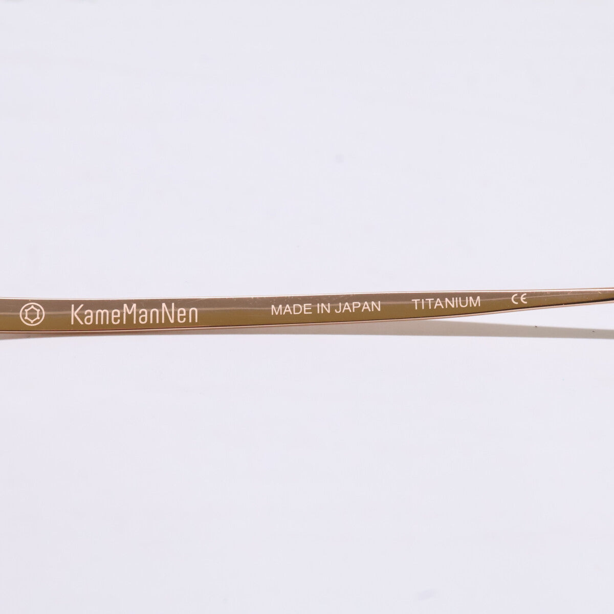 KameManNen KameManNen Like-New KMN9918 RG Lensless Oval-Shape Eyewear Glasses