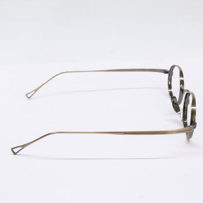 KameManNen KameManNen Like-New KMN9918 AG Lensless Oval-Shape Eyewear Glasses