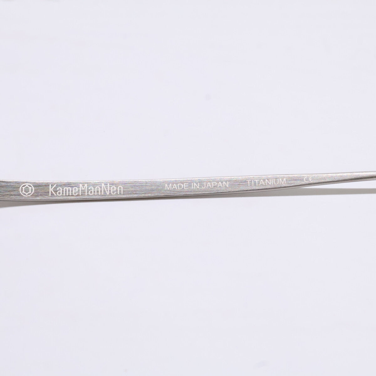 KameManNen カメマンネン 【新品同様】KMN9919 TSH レンズなし ストロベリーシェイプ アイウェア 眼鏡