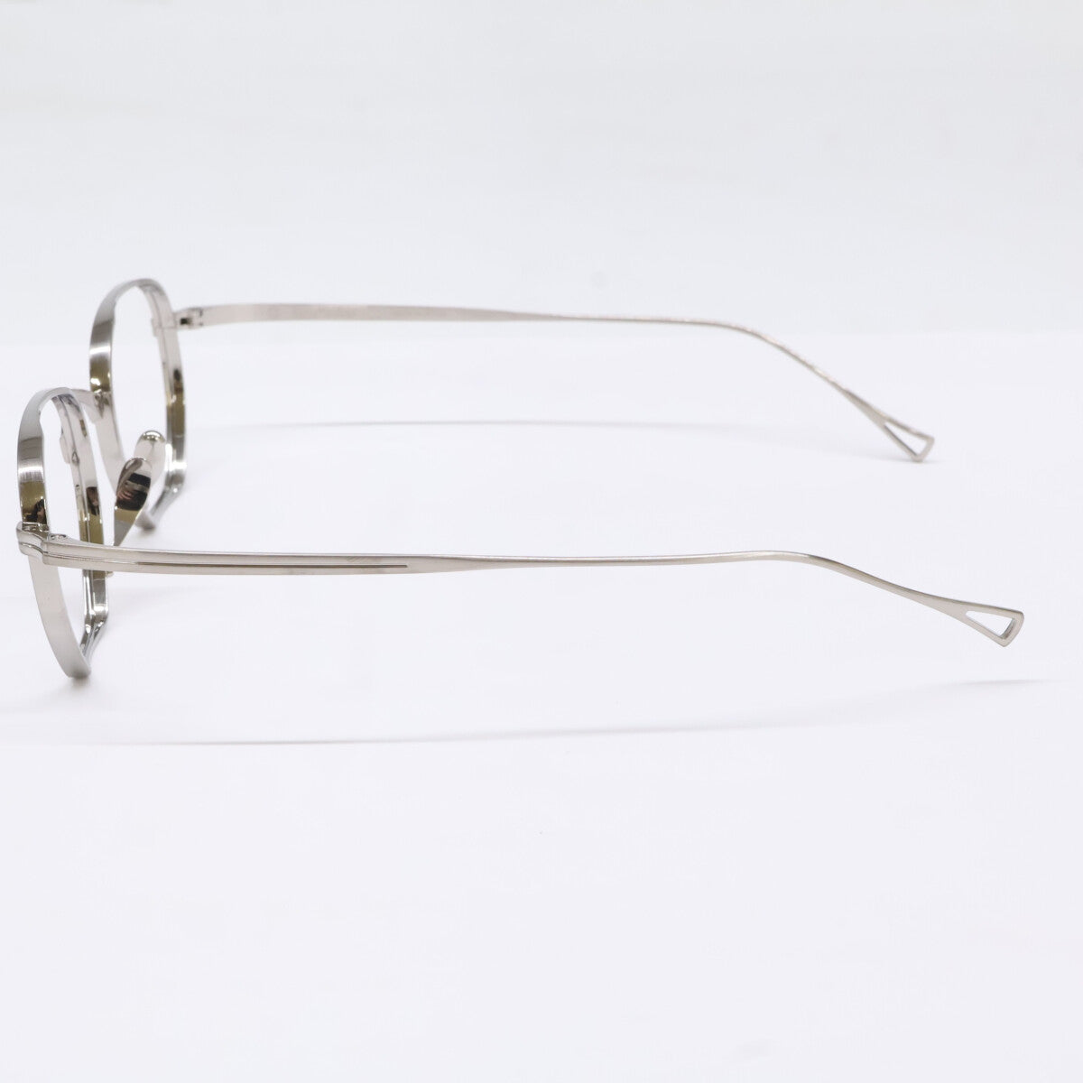 KameManNen カメマンネン 【新品同様】KMN9919 TSH レンズなし ストロベリーシェイプ アイウェア 眼鏡