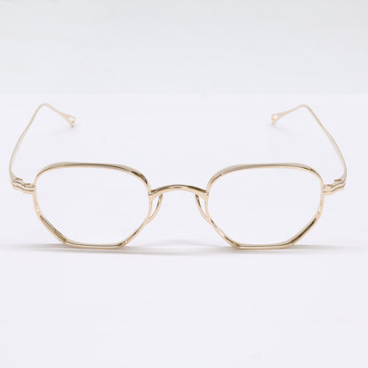 KameManNen KameManNen Like-New KMN9919 GD Lensless Strawberry-Shape Eyewear Glasses