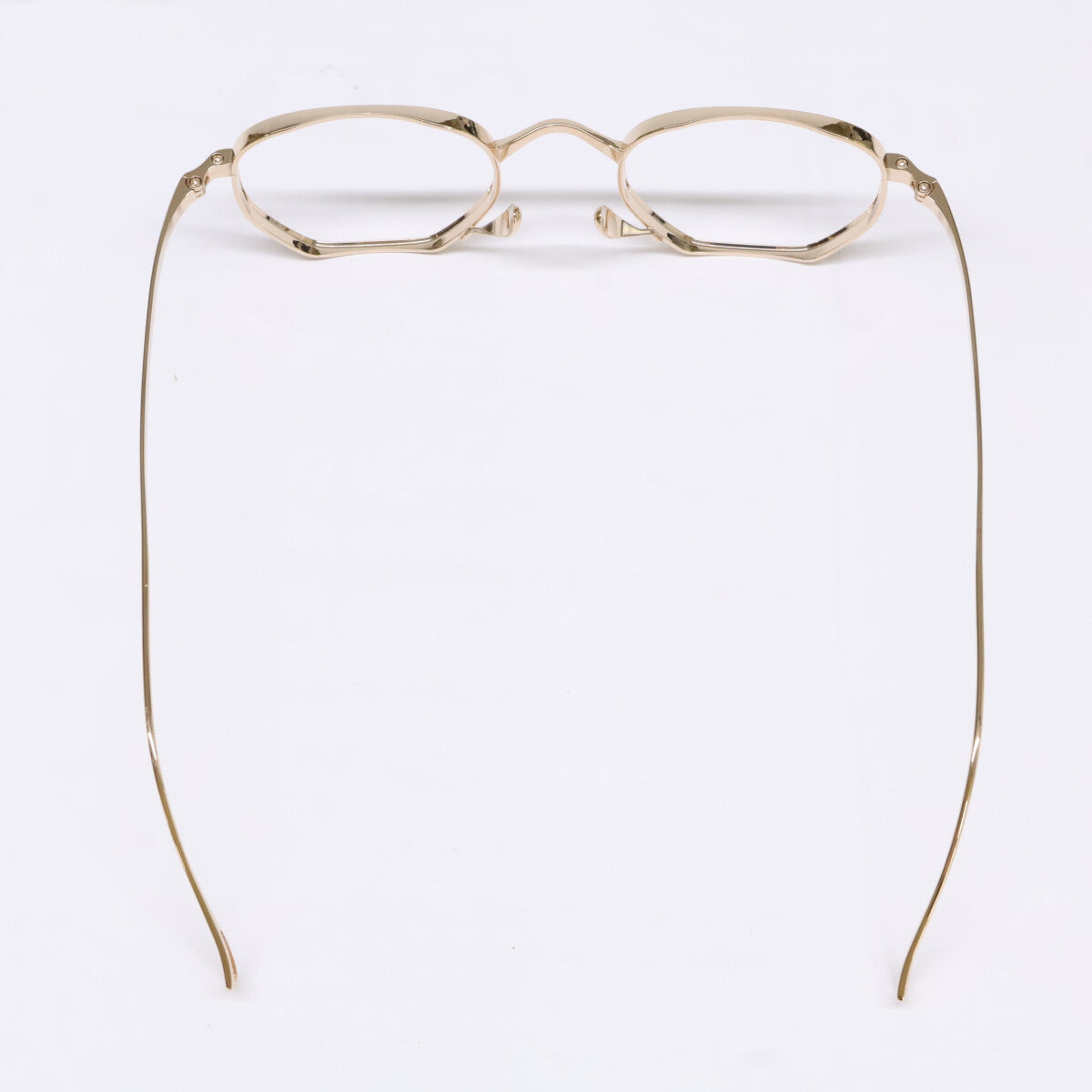 KameManNen KameManNen Like-New KMN9919 GD Lensless Strawberry-Shape Eyewear Glasses