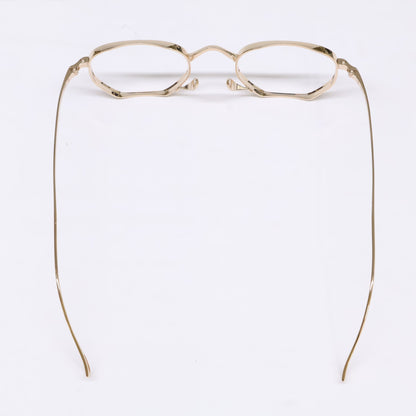 KameManNen KameManNen Like-New KMN9919 GD Lensless Strawberry-Shape Eyewear Glasses