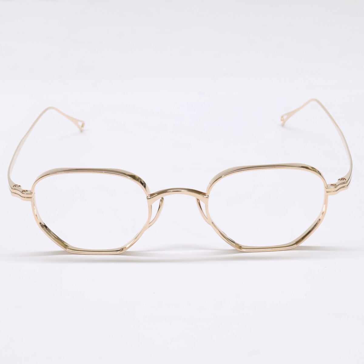 KameManNen KameManNen Like-New KMN9919 GD Lensless Strawberry-Shape Eyewear Glasses