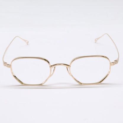 KameManNen KameManNen Like-New KMN9919 GD Lensless Strawberry-Shape Eyewear Glasses