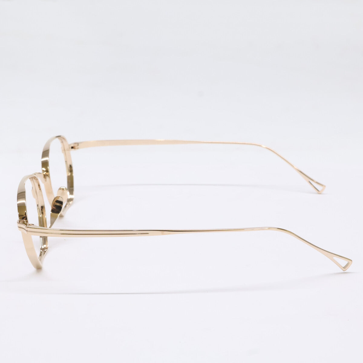 KameManNen KameManNen Like-New KMN9919 GD Lensless Strawberry-Shape Eyewear Glasses