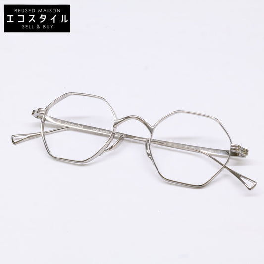 KameManNen KameManNen Like-New KMN152 TS Lensless Octagon-Shape Eyewear Glasses