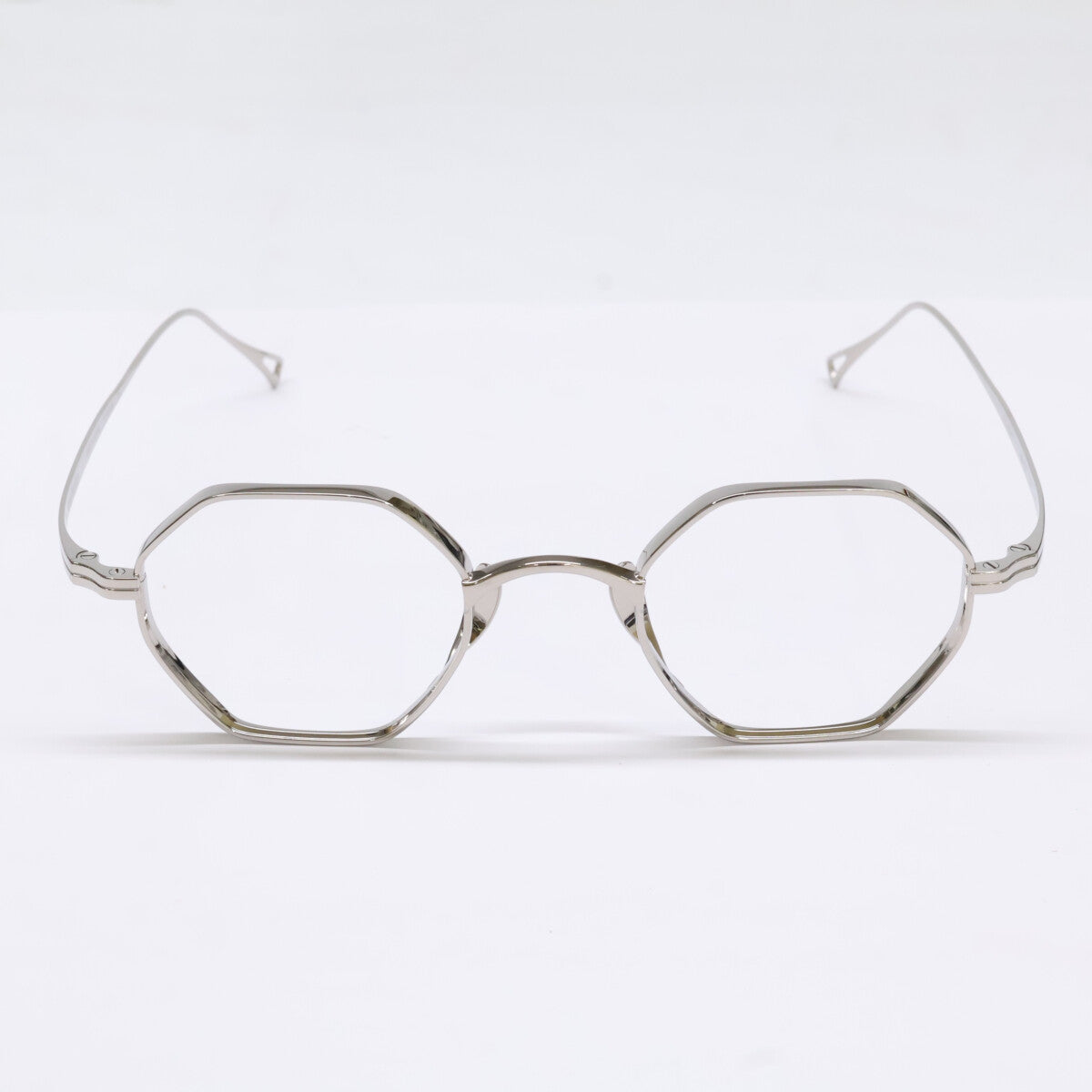 KameManNen KameManNen Like-New KMN152 TS Lensless Octagon-Shape Eyewear Glasses