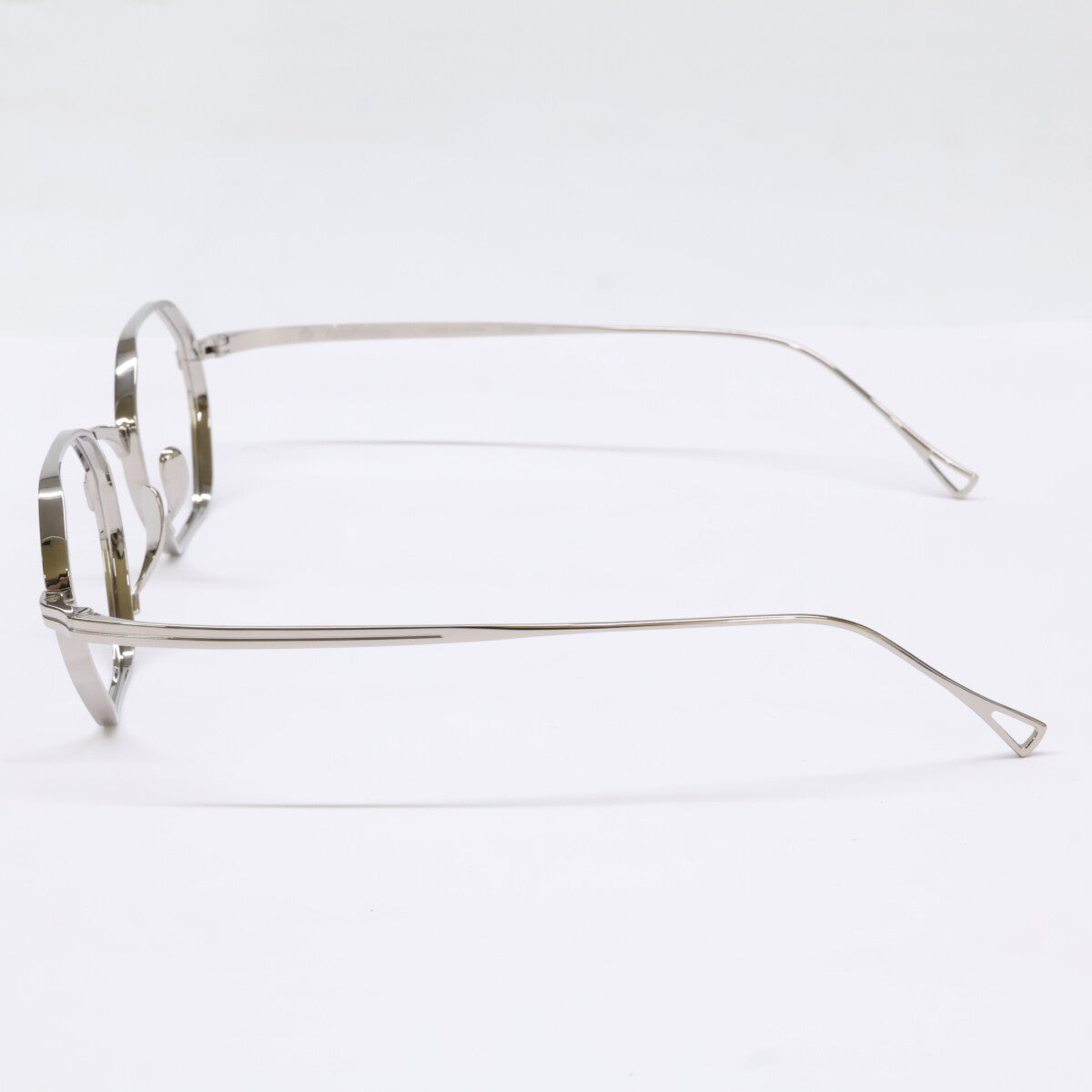 KameManNen KameManNen Like-New KMN152 TS Lensless Octagon-Shape Eyewear Glasses