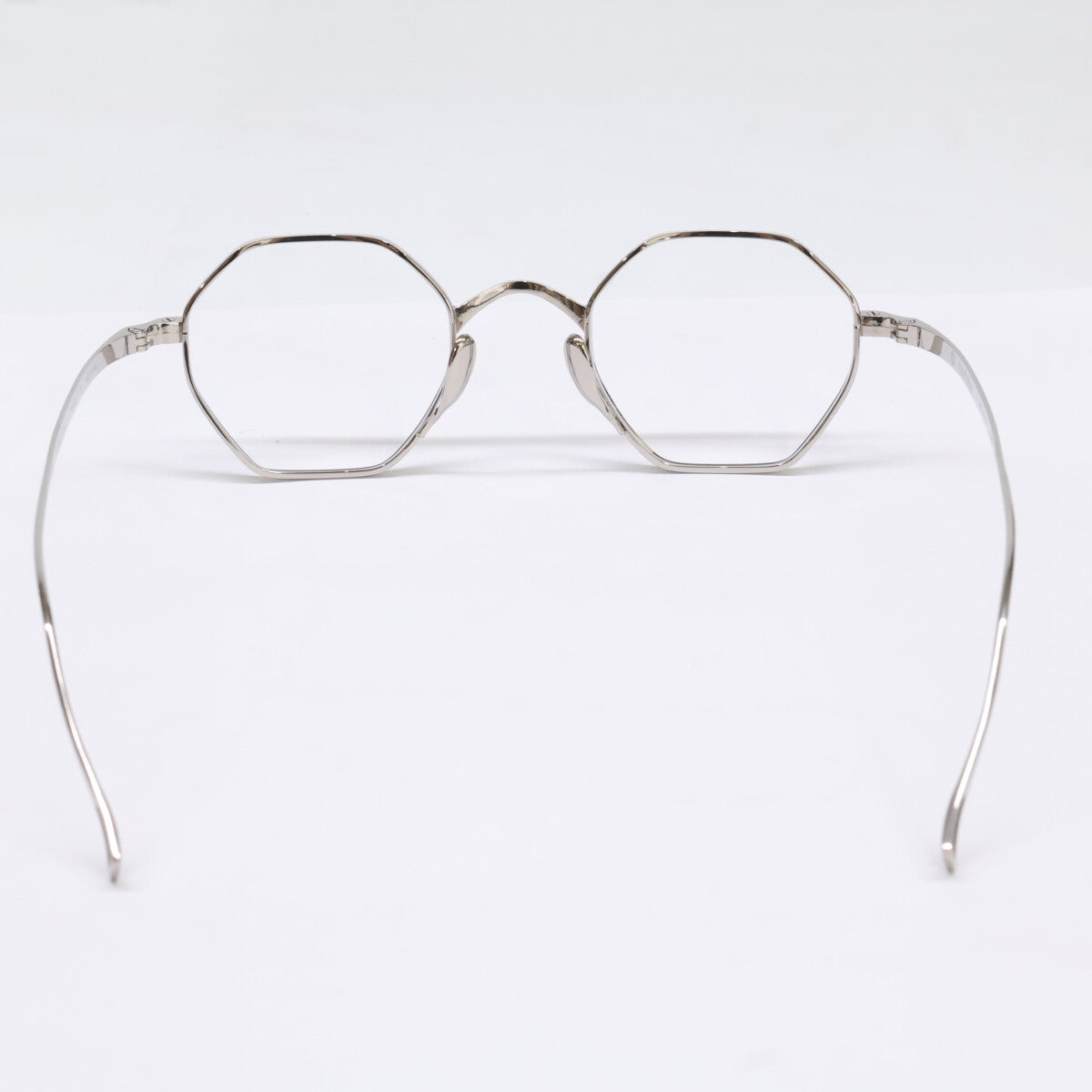 KameManNen KameManNen Like-New KMN152 TS Lensless Octagon-Shape Eyewear Glasses