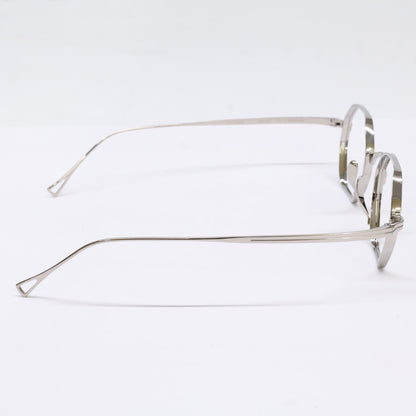 KameManNen KameManNen Like-New KMN152 TS Lensless Octagon-Shape Eyewear Glasses