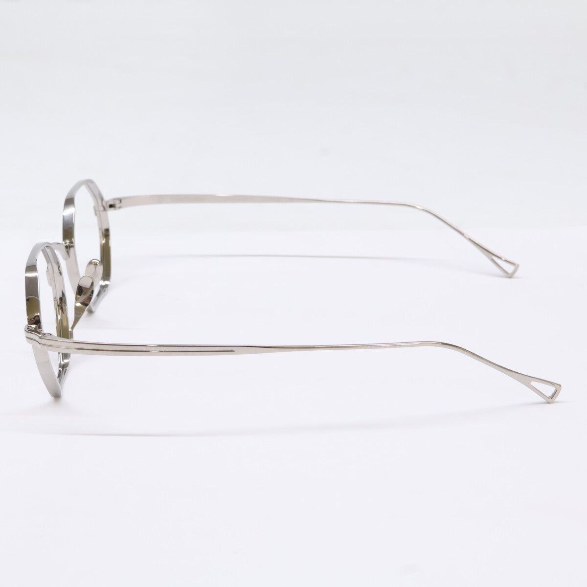 KameManNen KameManNen Like-New KMN152 TS Lensless Octagon-Shape Eyewear Glasses
