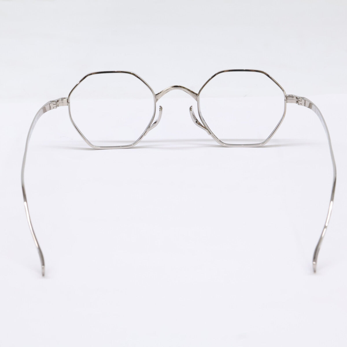 KameManNen KameManNen Like-New KMN152 TS Lensless Octagon-Shape Eyewear Glasses