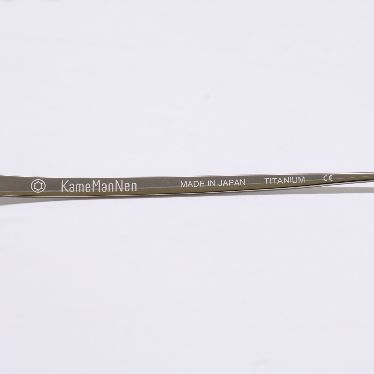 KameManNen KameManNen Like-New KMN152 TS Lensless Octagon-Shape Eyewear Glasses
