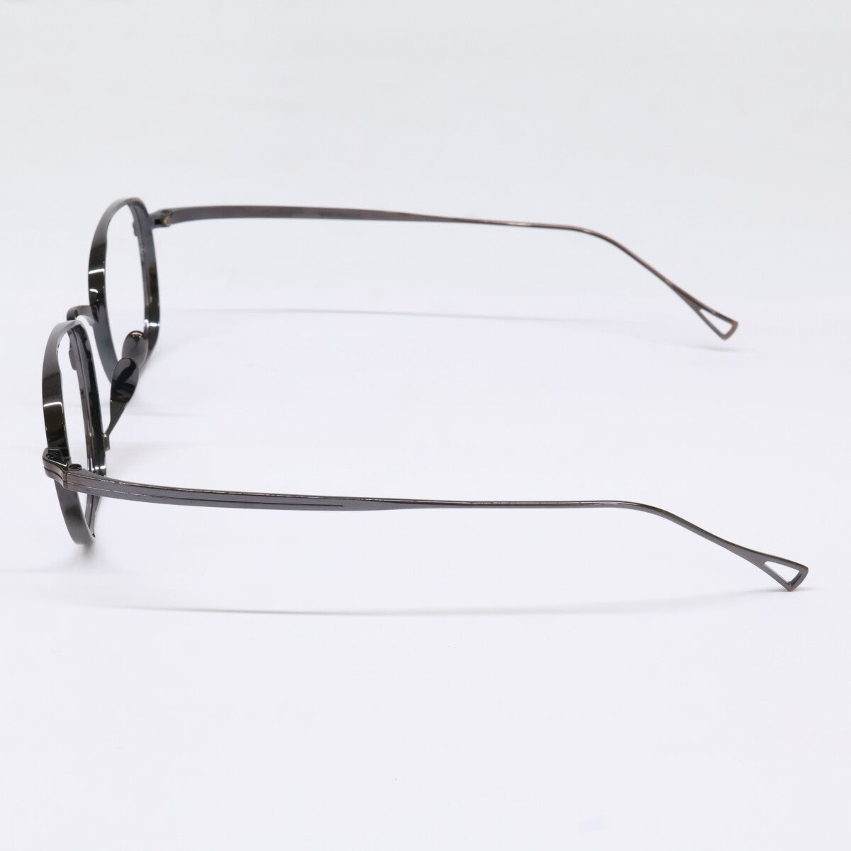KameManNen KameManNen [Like new] KMN114 BRH Eyewear without lenses, square shape, glasses