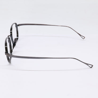 KameManNen KameManNen [Like new] KMN114 BRH Eyewear without lenses, square shape, glasses