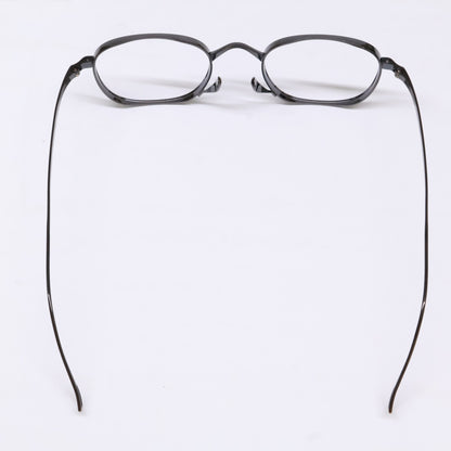 KameManNen KameManNen [Like new] KMN114 BRH Eyewear without lenses, square shape, glasses