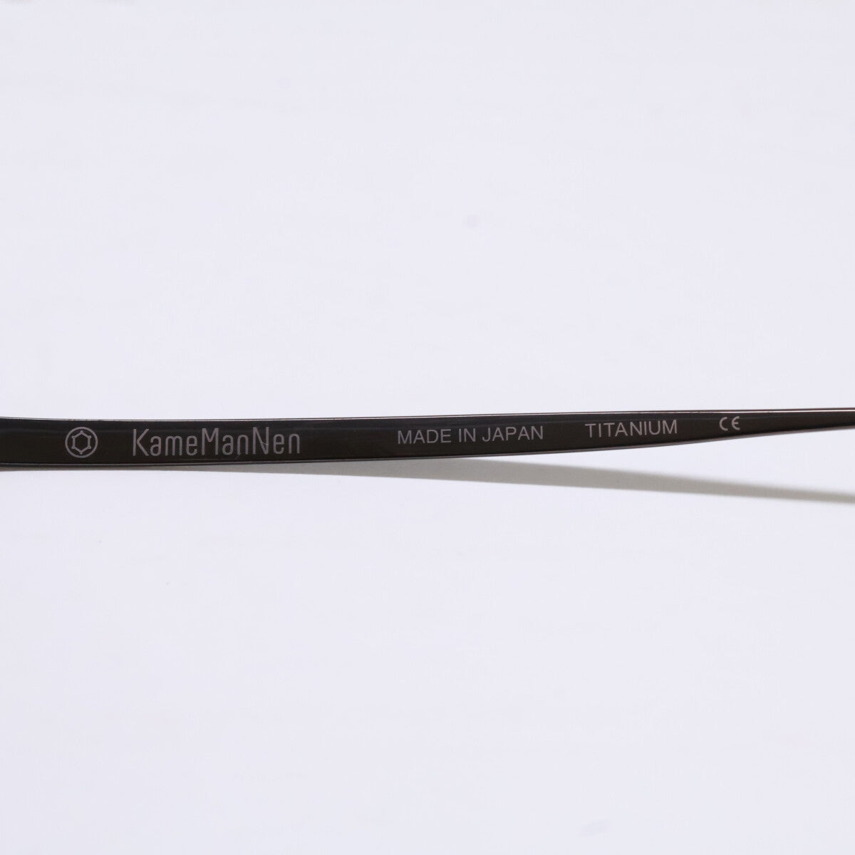 KameManNen KameManNen [Like new] KMN114 BRH Eyewear without lenses, square shape, glasses