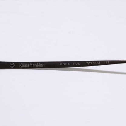 KameManNen KameManNen [Like new] KMN114 BRH Eyewear without lenses, square shape, glasses