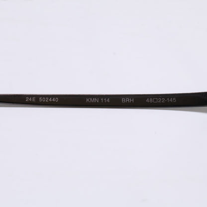 KameManNen KameManNen [Like new] KMN114 BRH Eyewear without lenses, square shape, glasses