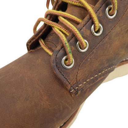 Red Wing レッドウィング 6-inch Classic Round カッパー ラフ＆タフ グッドイヤーレザーウェルト ラウンドトゥブーツ 茶 US6.5 9111 シューズ
