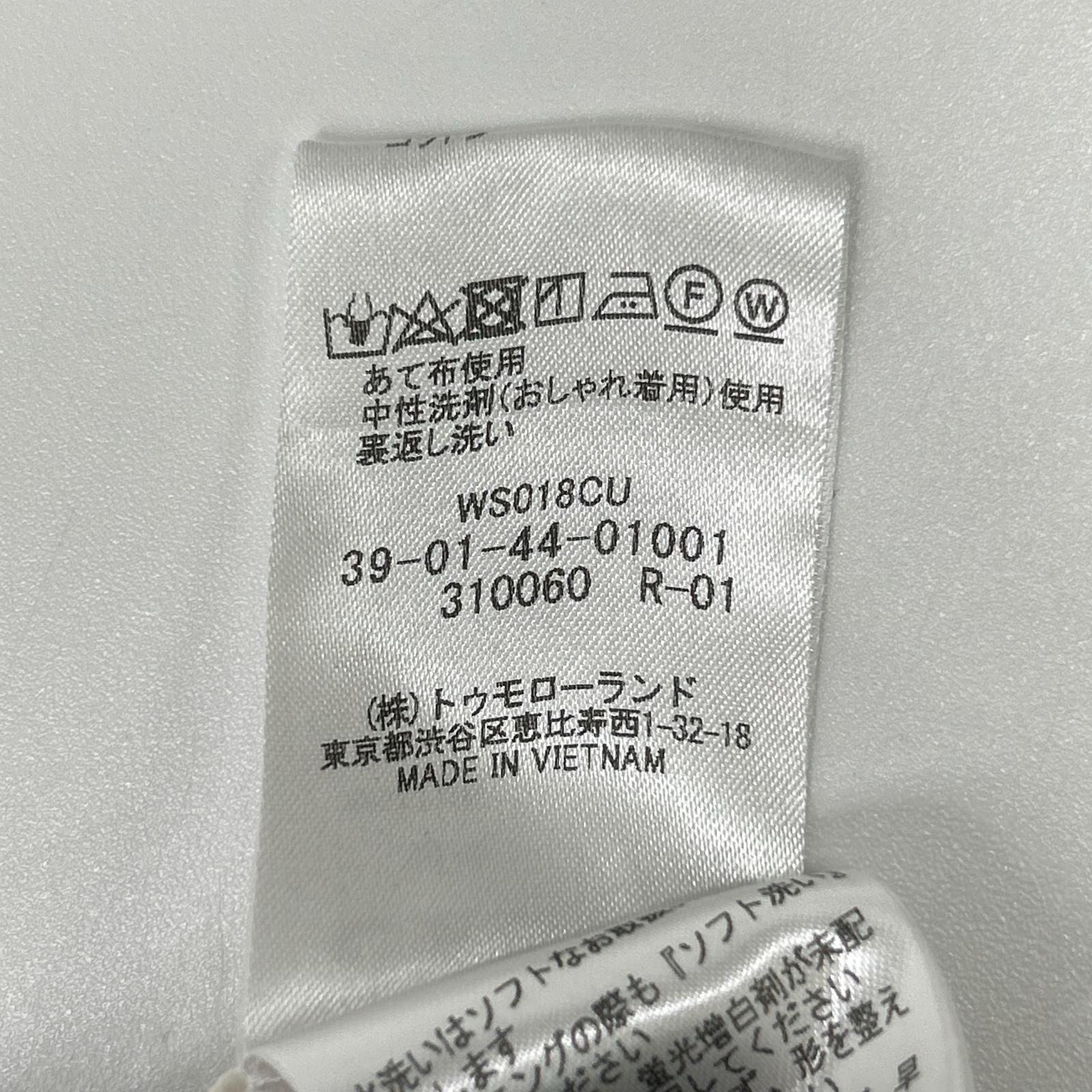 CABaN キャバン 【24年製】39-01-44-01001 コットンサテンモールスキン タックブラウス トップス