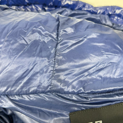 HERNO ヘルノ PI1350D ブルー GLOSS BELTED BOMBER/パテッド ダウンジャケット ジャケット