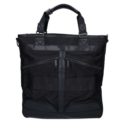 BRIEFING ブリーフィング 【美品】BLACK LINE ブラックライン BRA233T54 EAGLE COMP イーグルコンプ バリスティックナイロン/カウレザー 2WAY ヘルメット トートバッグ