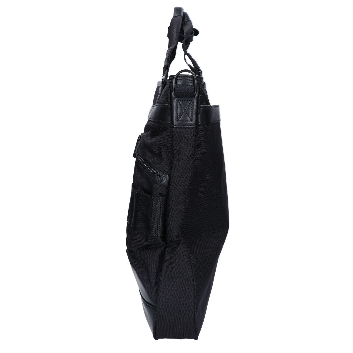 BRIEFING ブリーフィング 【美品】BLACK LINE ブラックライン BRA233T54 EAGLE COMP イーグルコンプ バリスティックナイロン/カウレザー 2WAY ヘルメット トートバッグ