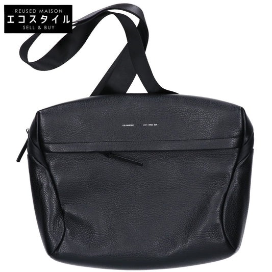 GRAMS28 グラムス28 【美品】イタリアンペブルドレザー 171 ラップトップ クロスボディ ショルダーバッグ