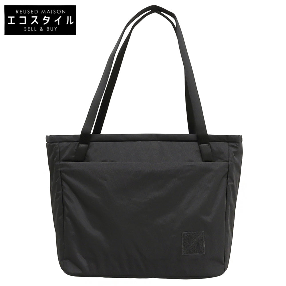 EVERGOODS エバーグッズ 美品 CIVIC DAILY TOTE 24L/シビック デイリートート 24L 840dバリスティックナイロン エンボスロゴ メンズ 黒 トートバッグ