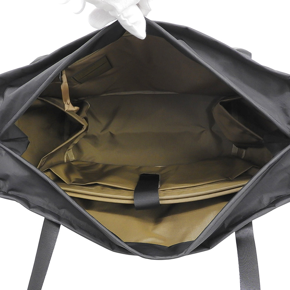 EVERGOODS エバーグッズ 美品 CIVIC DAILY TOTE 24L/シビック デイリートート 24L 840dバリスティックナイロン エンボスロゴ メンズ 黒 トートバッグ