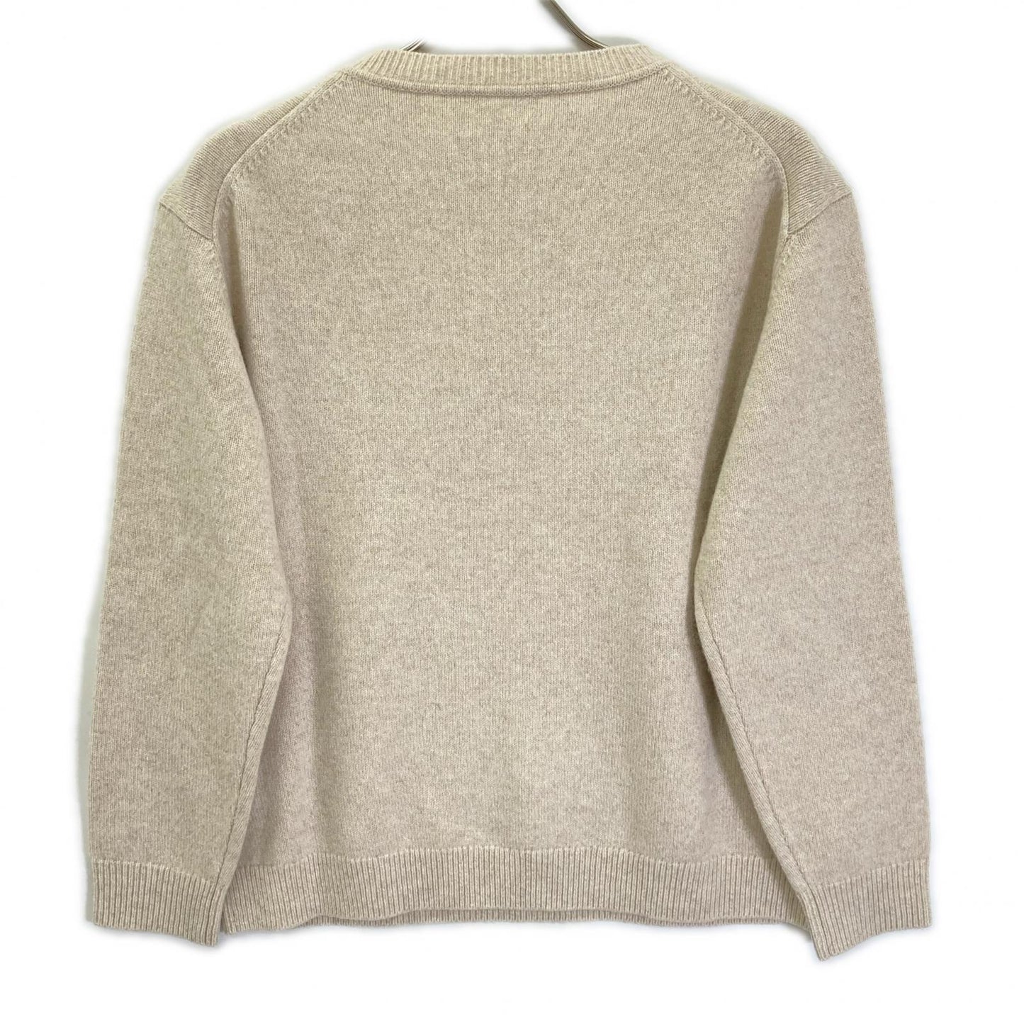 theory luxe セオリーリュクス 25AW 03-5401790 ベージュ ウールカシミヤフーディーストール付きセーター トップス