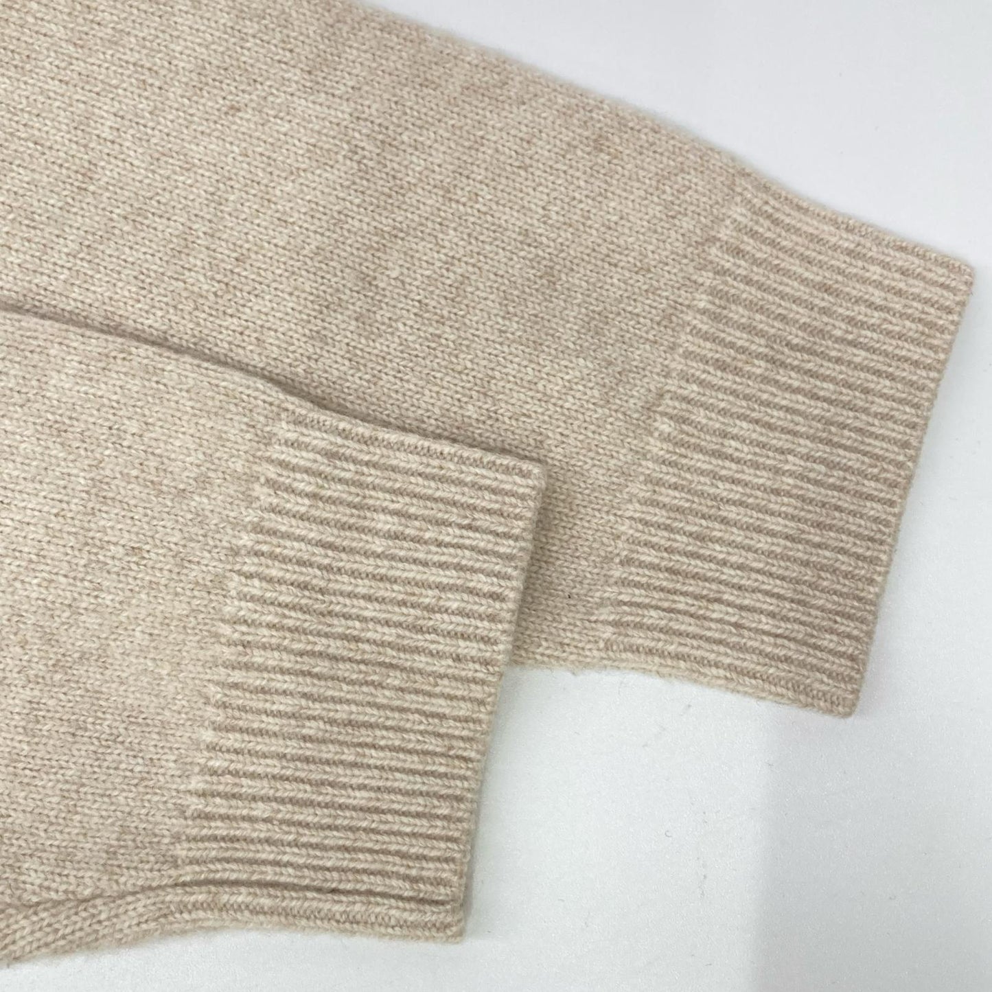 theory luxe セオリーリュクス 25AW 03-5401790 ベージュ ウールカシミヤフーディーストール付きセーター トップス