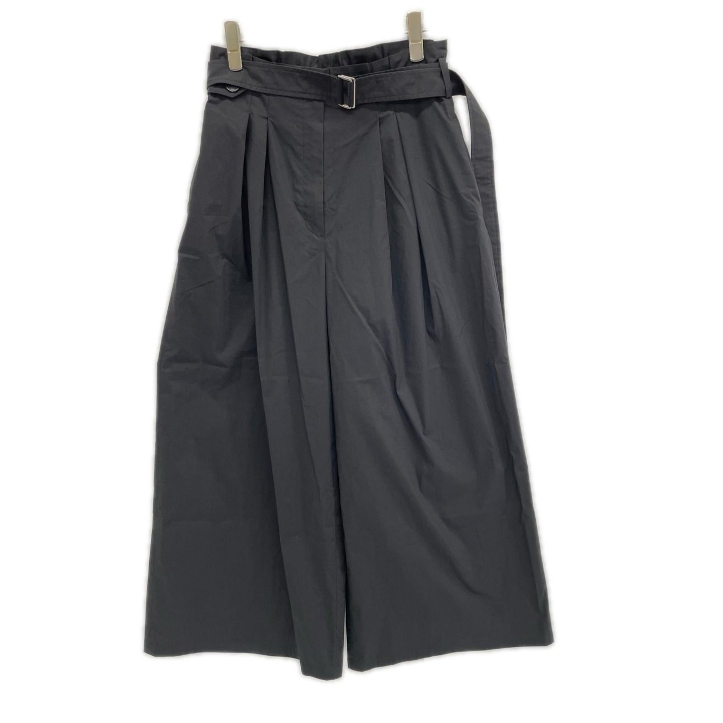 theory luxe セオリーリュクス 25SS ブラック Tech Poplin Aydie Pant ボトムス