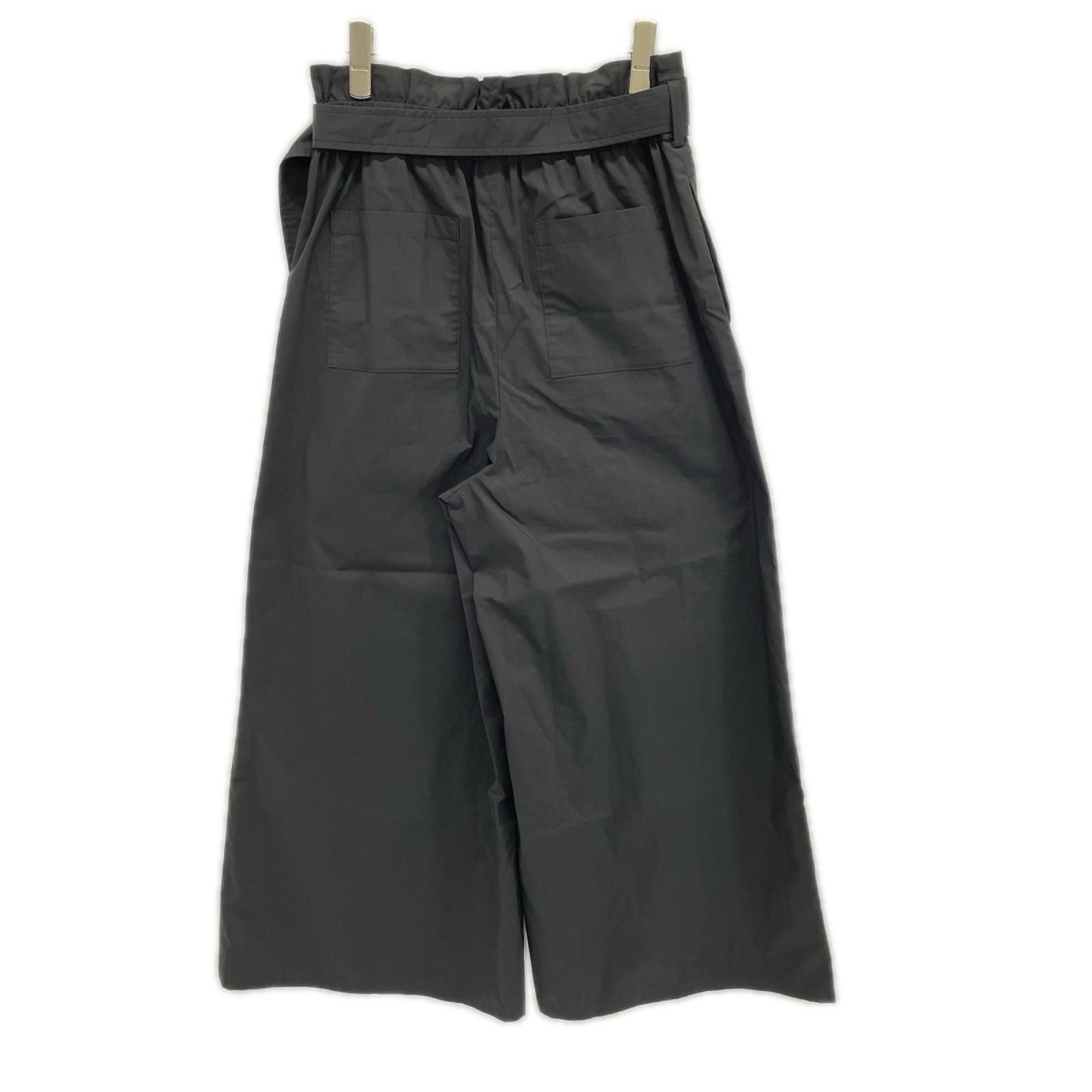 theory luxe セオリーリュクス 25SS ブラック Tech Poplin Aydie Pant ボトムス