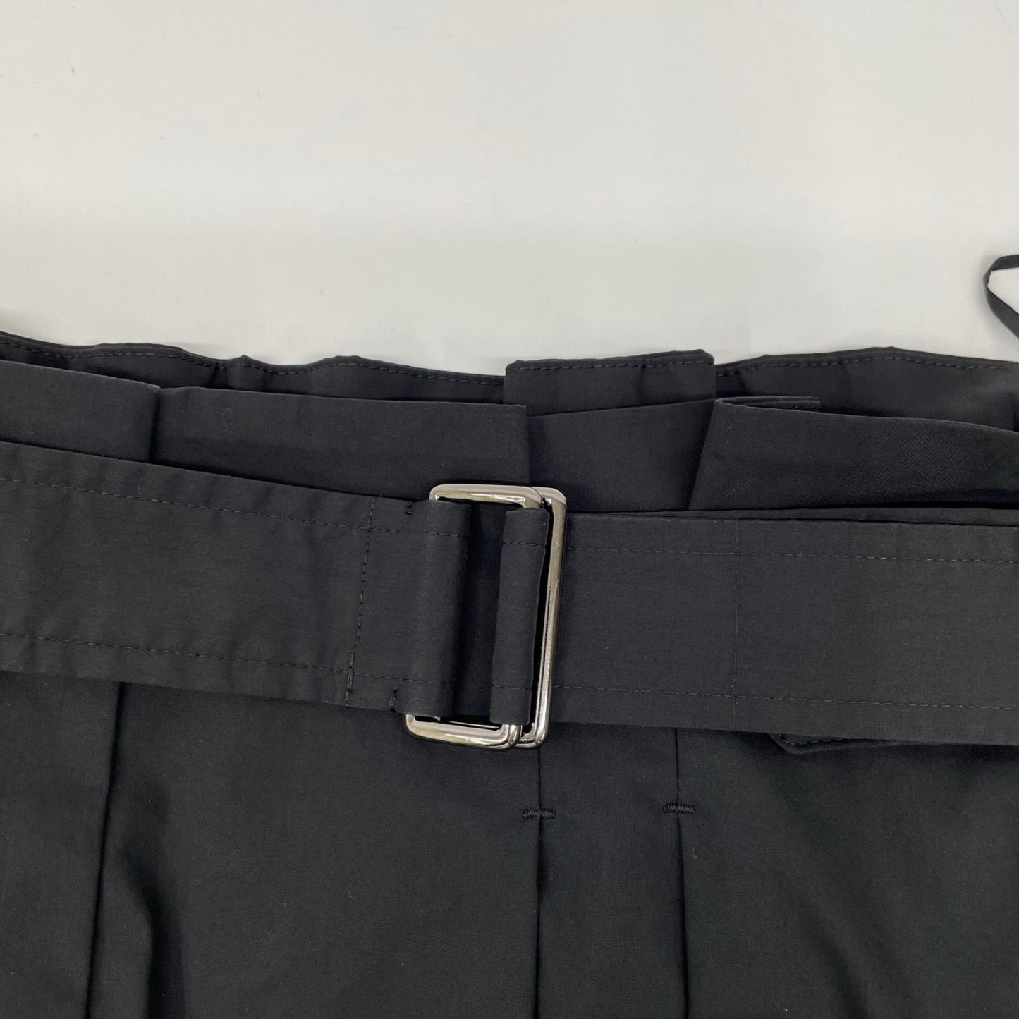 theory luxe セオリーリュクス 25SS ブラック Tech Poplin Aydie Pant ボトムス