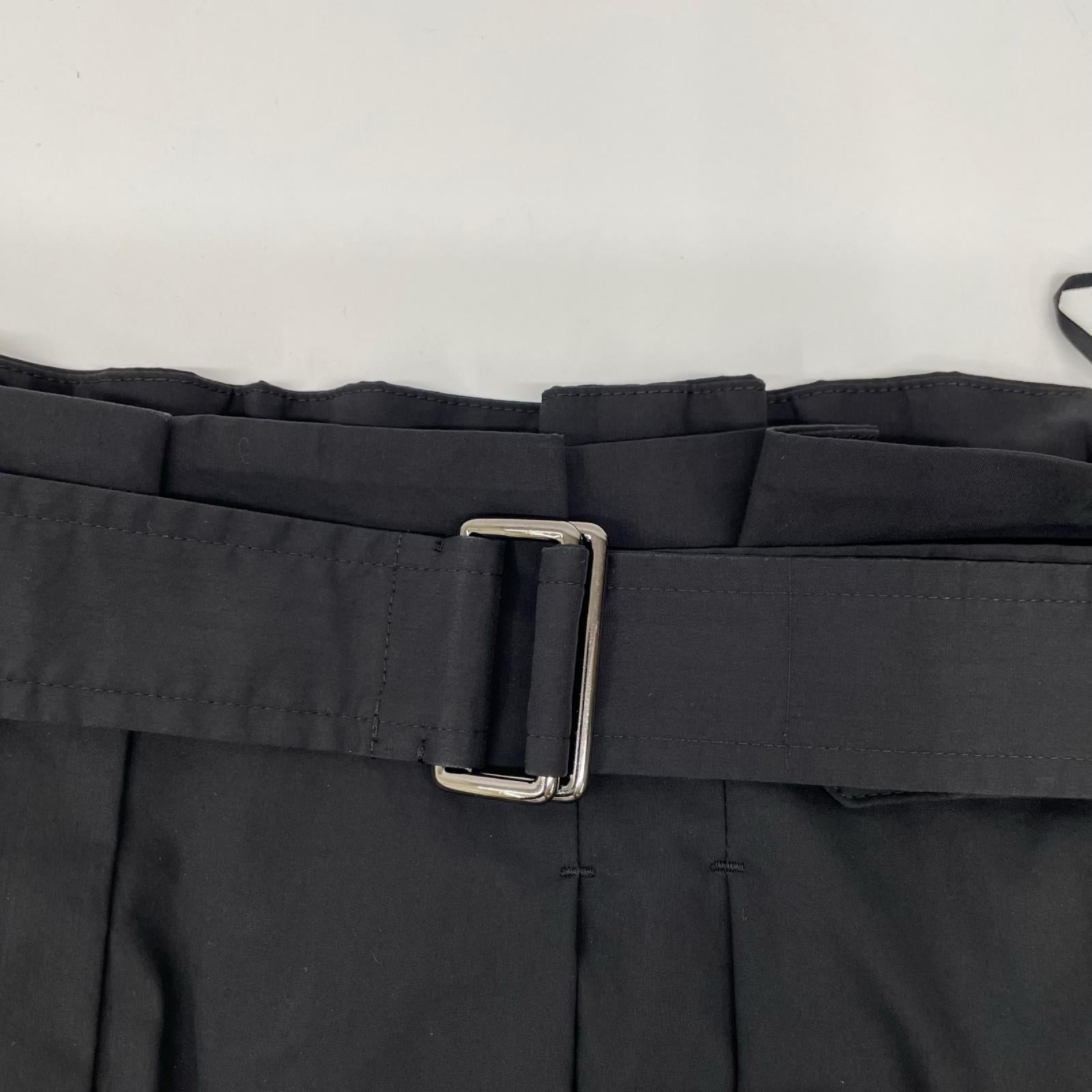 theory luxe セオリーリュクス 25SS ブラック Tech Poplin Aydie Pant ボトムス