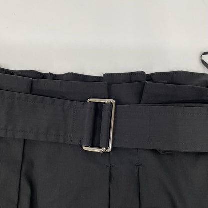 theory luxe セオリーリュクス 25SS ブラック Tech Poplin Aydie Pant ボトムス