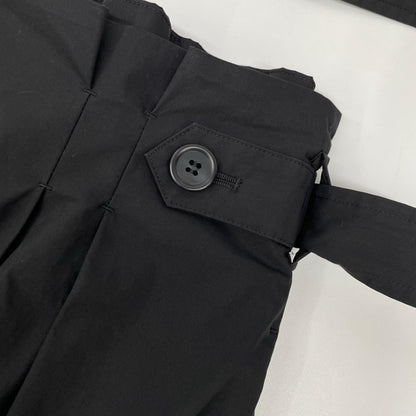 theory luxe セオリーリュクス 25SS ブラック Tech Poplin Aydie Pant ボトムス
