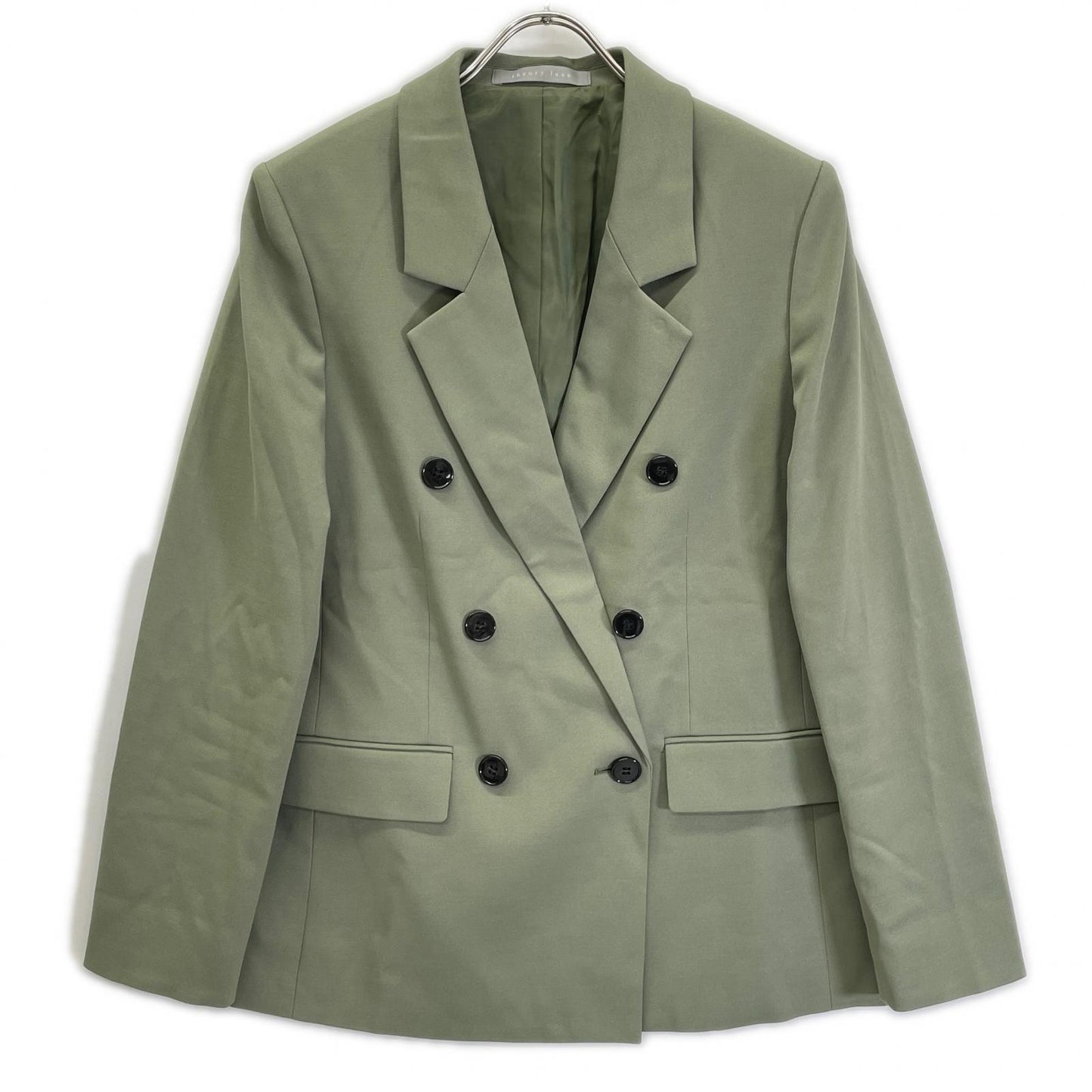 theory luxe セオリーリュクス 26SS グリーン HANSEN N JACKET/3Bダブルジャケット ジャケット