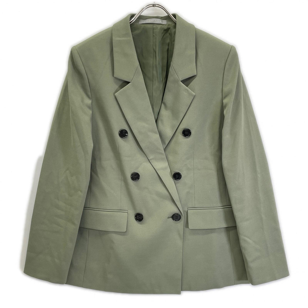 theory luxe セオリーリュクス 26SS グリーン HANSEN N JACKET/3Bダブルジャケット ジャケット
