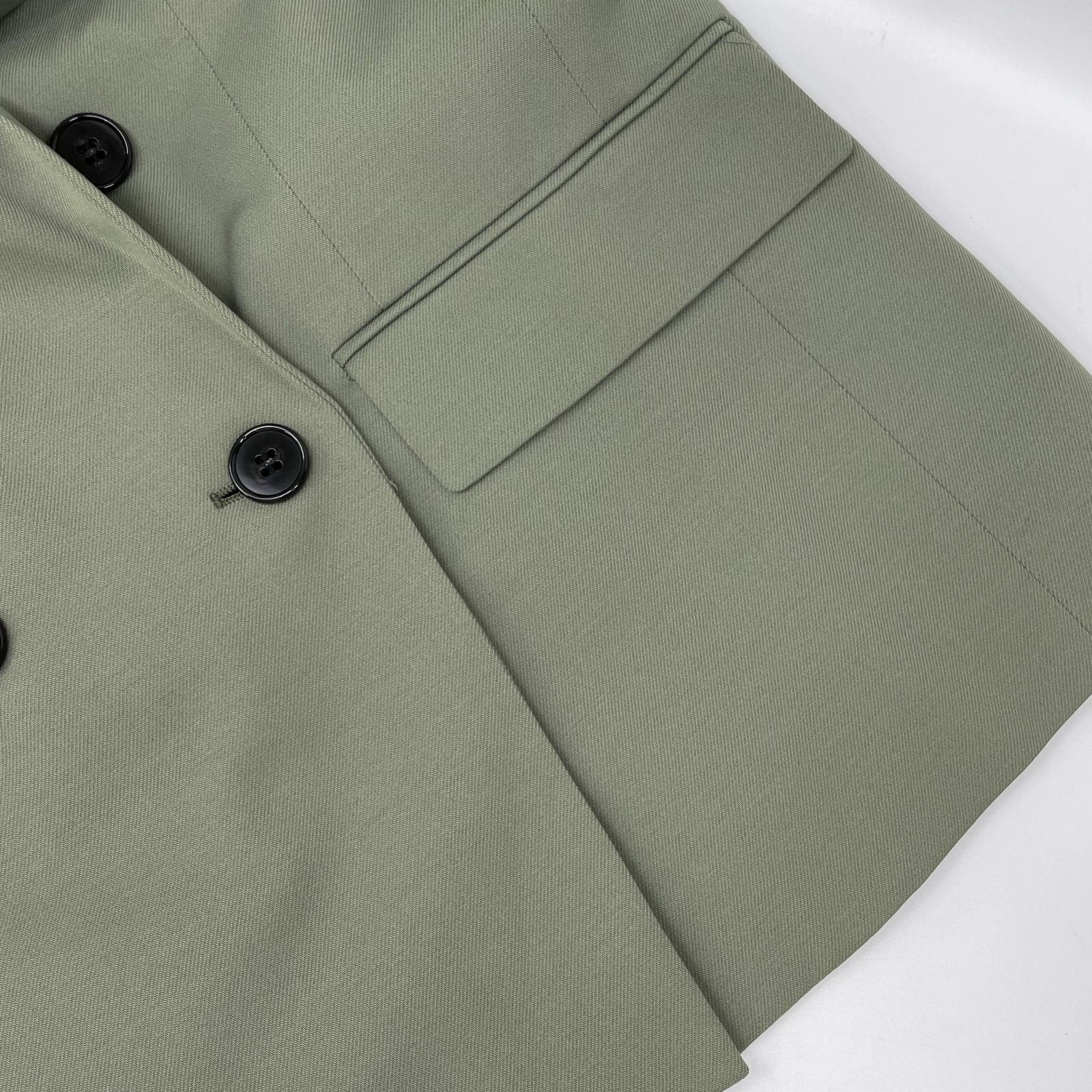 theory luxe セオリーリュクス 26SS グリーン HANSEN N JACKET/3Bダブルジャケット ジャケット