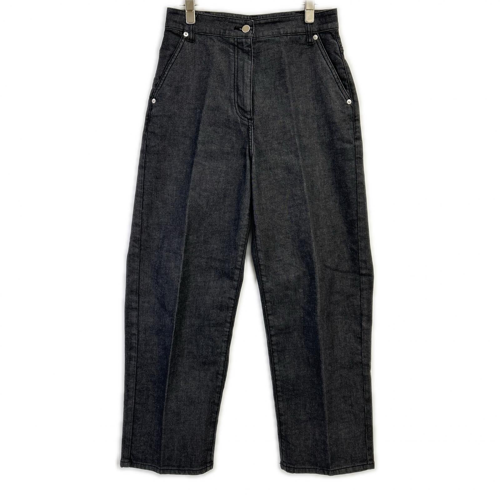 theory luxe セオリーリュクス 26SS ブラック デニムパンツ ボトムス