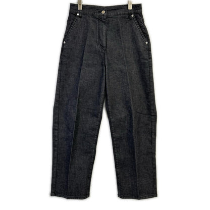 theory luxe セオリーリュクス 26SS ブラック デニムパンツ ボトムス