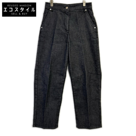 theory luxe セオリーリュクス 26SS ブラック デニムパンツ ボトムス