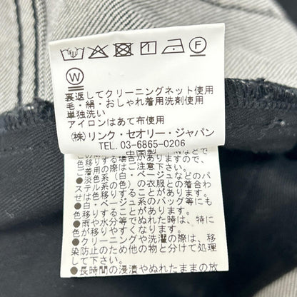 theory luxe セオリーリュクス 26SS ブラック デニムパンツ ボトムス