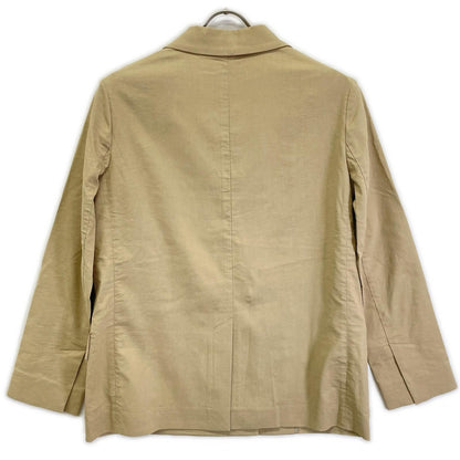 theory luxe セオリーリュクス 25SS ベージュ リネンブレンドシングルブレストジャケット ジャケット
